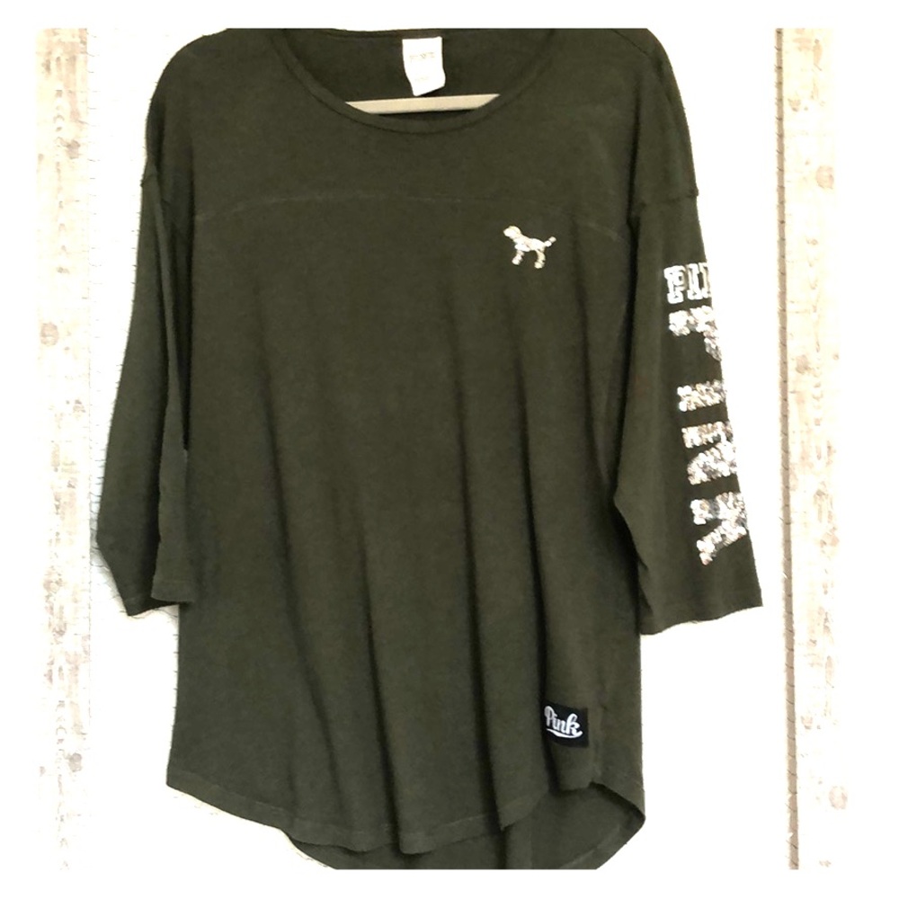 VS PINK brand 3/4 sleeve T-shirt